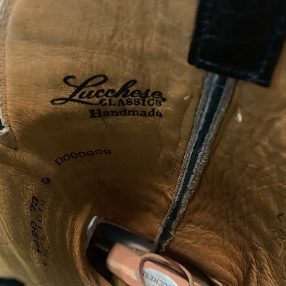 LUCCHESE Ultra Belly Crocodile Boots - Picture 3 of 6